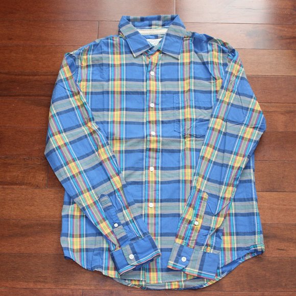 "BLUE MOON" plaid flannel - Picture 1 of 1